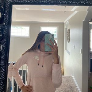 NIKE light pink sweatshirt